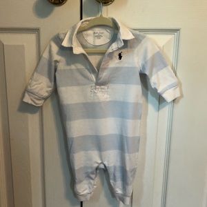 Ralph Lauren long sleeve onesie 3 months